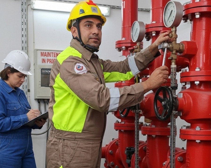 Suministro, instalación y mantenimiento de sistemas contra incendio